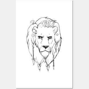 Lion Dad Posters and Art